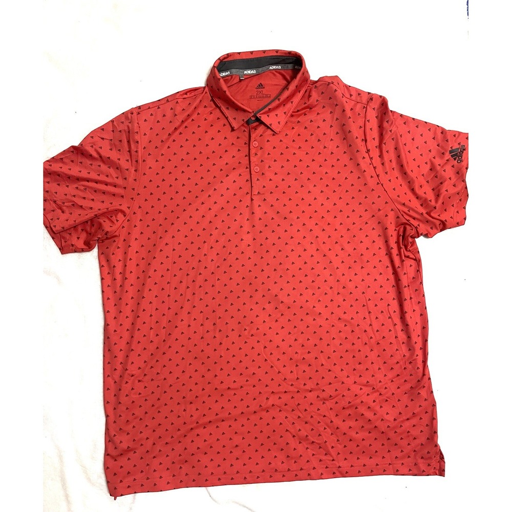 3 Adidas Men's XXL Shirt Short Sleeve Collared Sport Polo - Picture 11 of 15